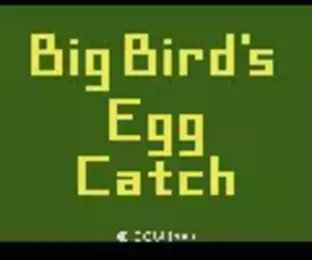 Image n° 5 - screenshots  : Big Bird's Egg Catch